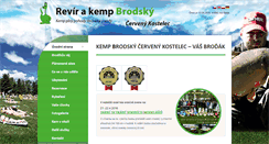 Desktop Screenshot of campbrodsky.cz